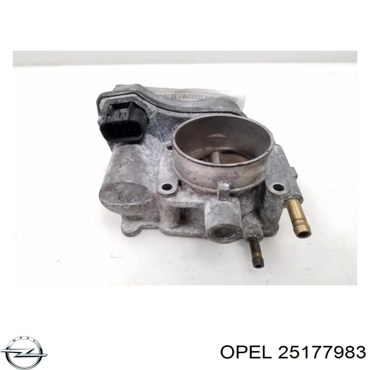 Дросільна заслінка 25177983 Opel