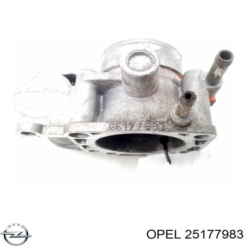 25177983 Opel Дросільна заслінка в зборі