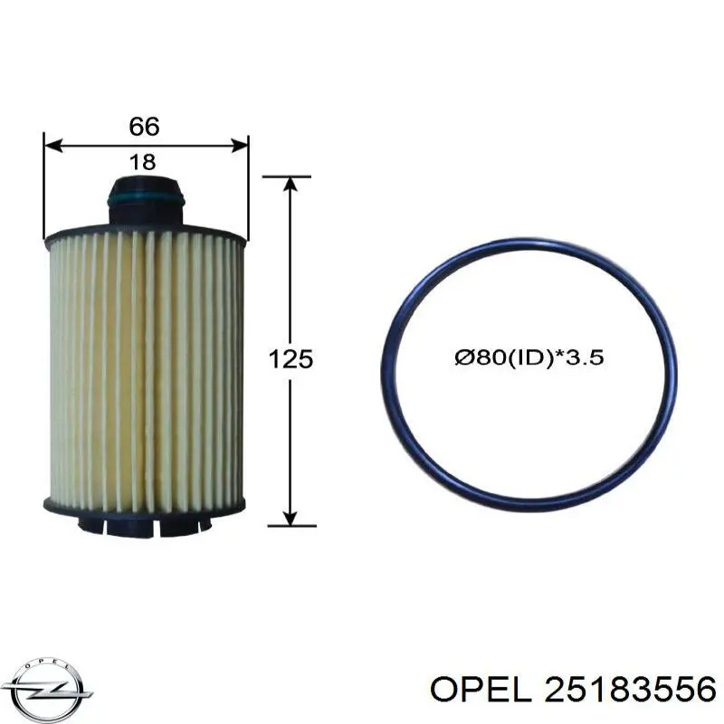 Купити 4818258 Opel Корпус масляного фільтра