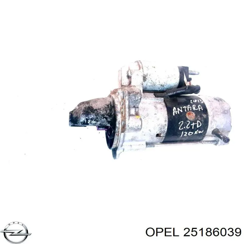 Стартер 1202528 Opel