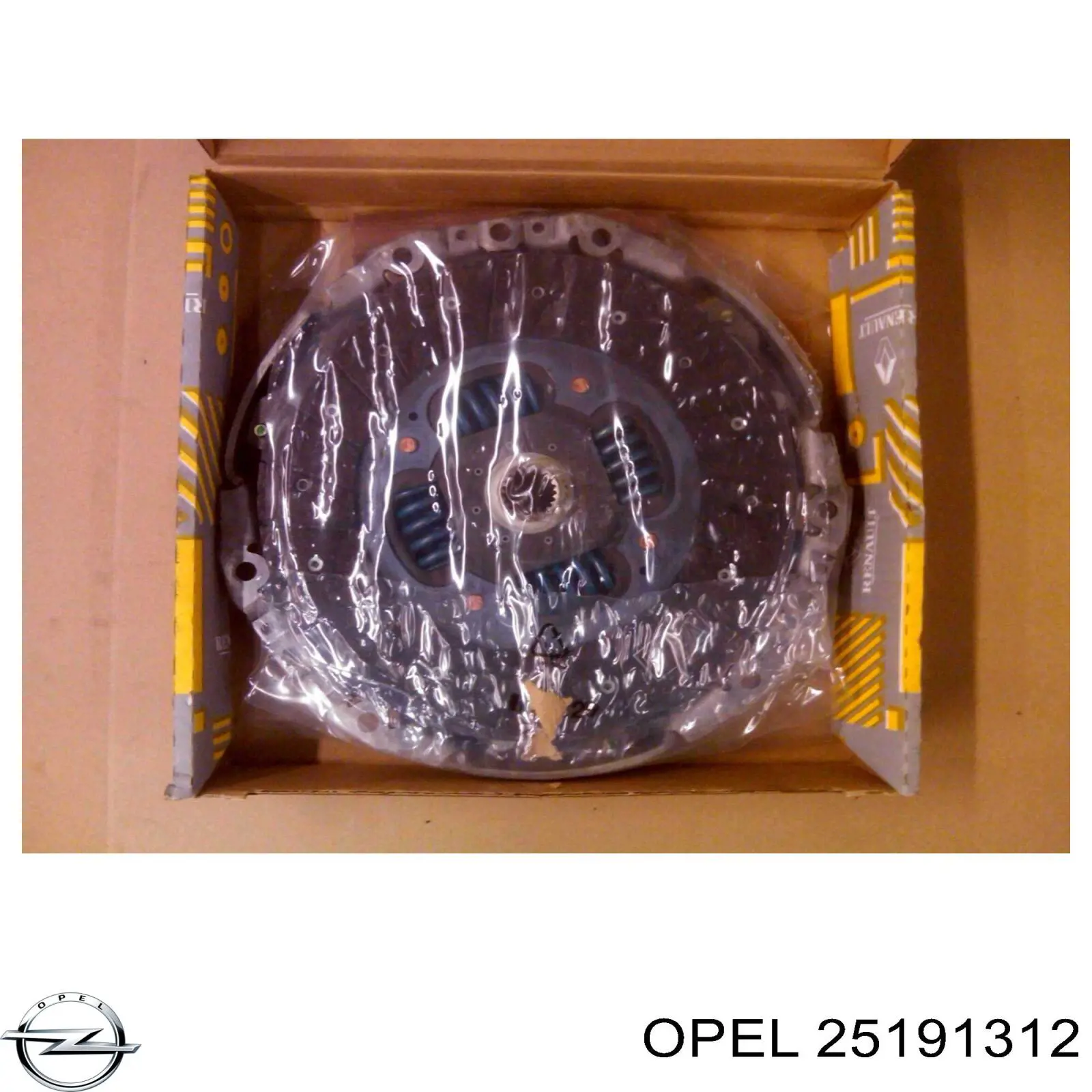 Зчеплення 25191312 Opel