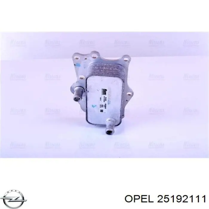 Радіатор масляний (холодильник), під фільтром Opel 25192111 ціна, від 35.03 USD