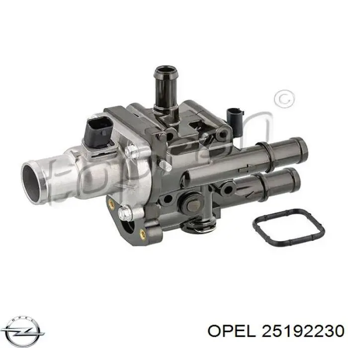 Кожух термостата Opel 25192230 ціна, від 74.27 USD