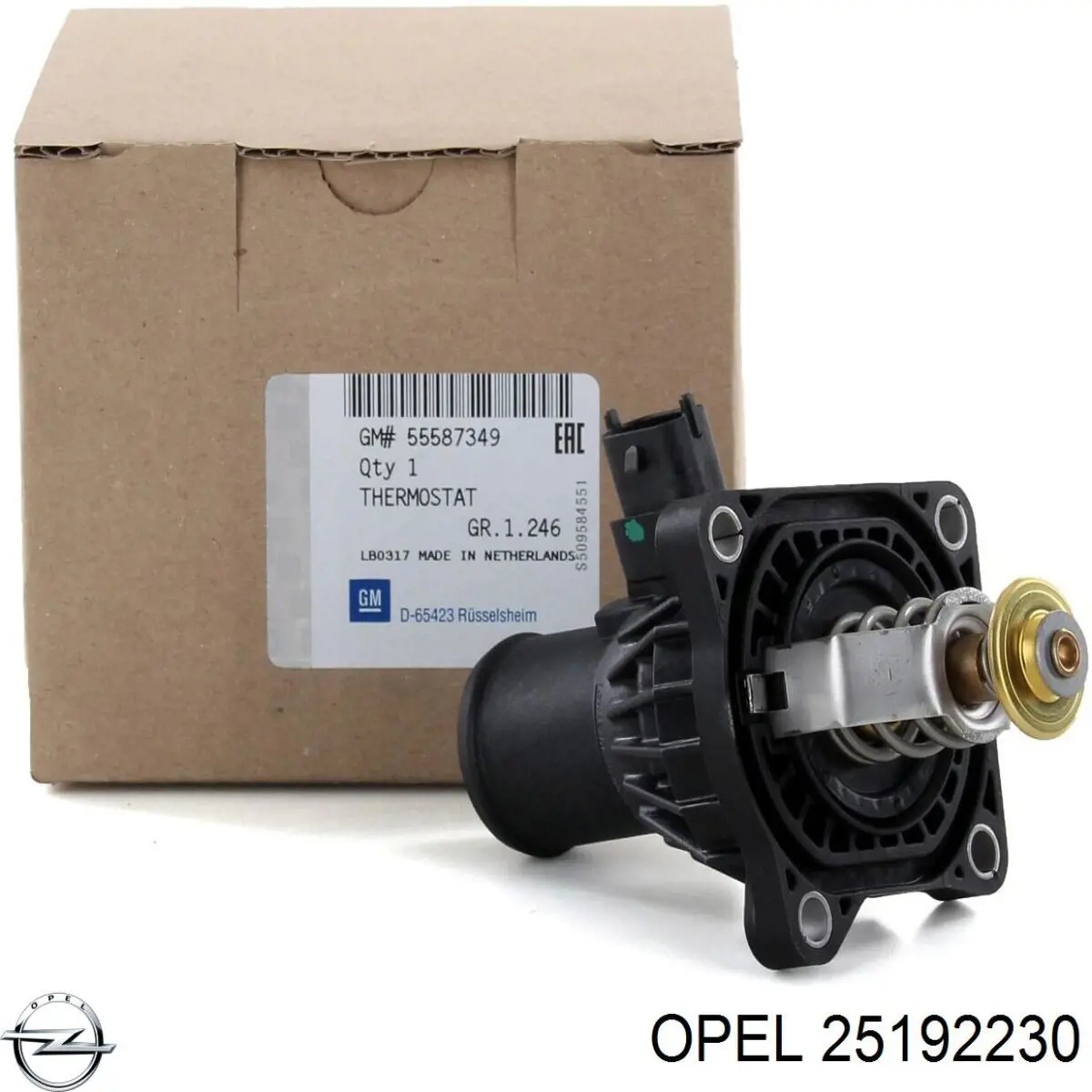 Купити 25192230 Opel Корпус термостата