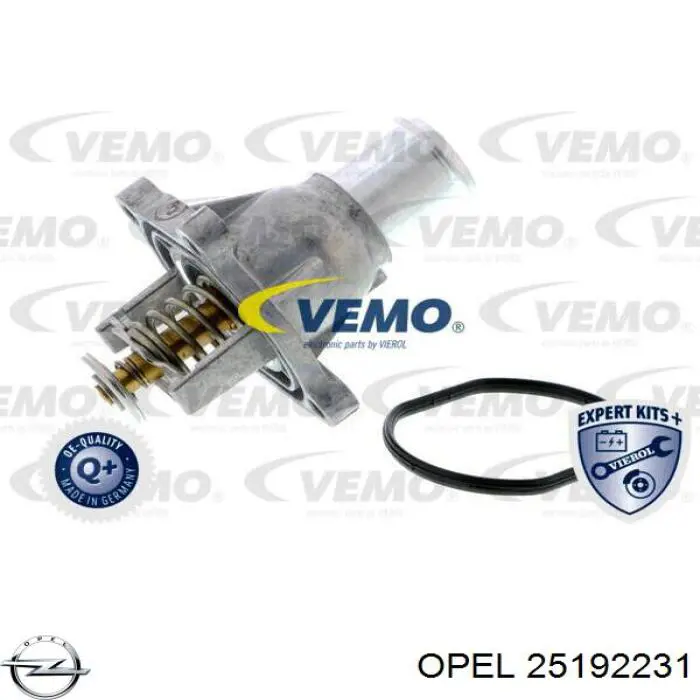 Кожух термостата Opel 25192231 ціна, від 56.66 USD