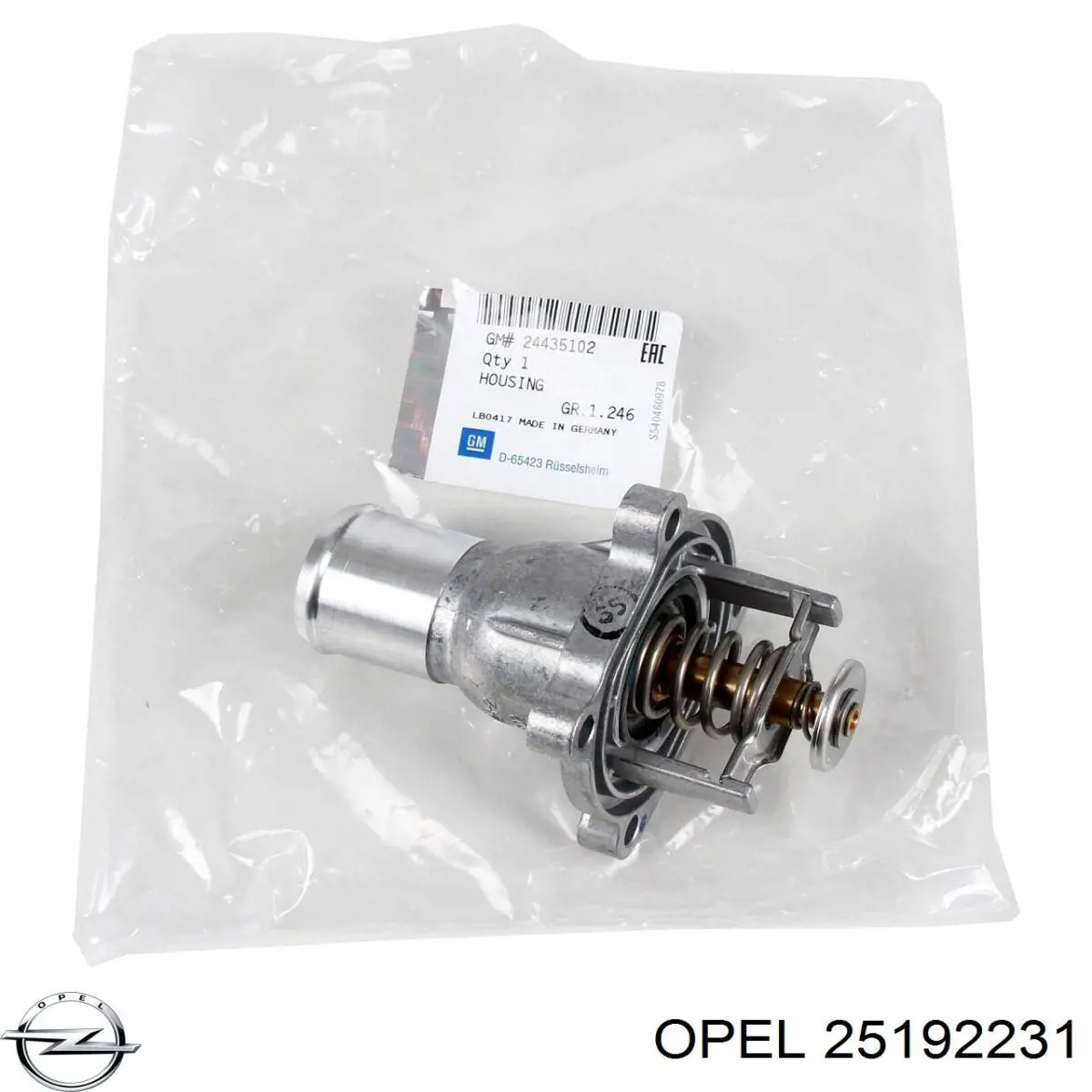 25192231 Opel термостат