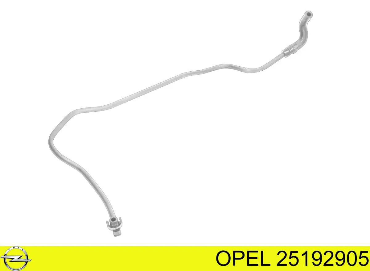 Шланг (патрубок) обігріву дросельної заслінки Opel 25192905 ціна, від 23.19 USD