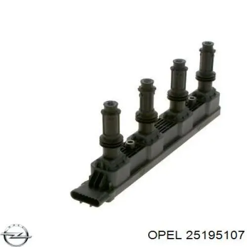 Котушка запалювання Opel 25195107 ціна, від 94.18 USD