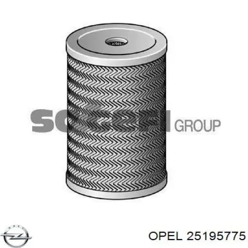 25195775 Opel фільтр масляний