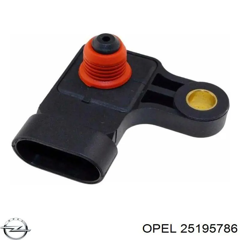 25195786 Opel Датчик наддува