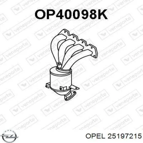 Купити 850679 Opel Випускний колектор