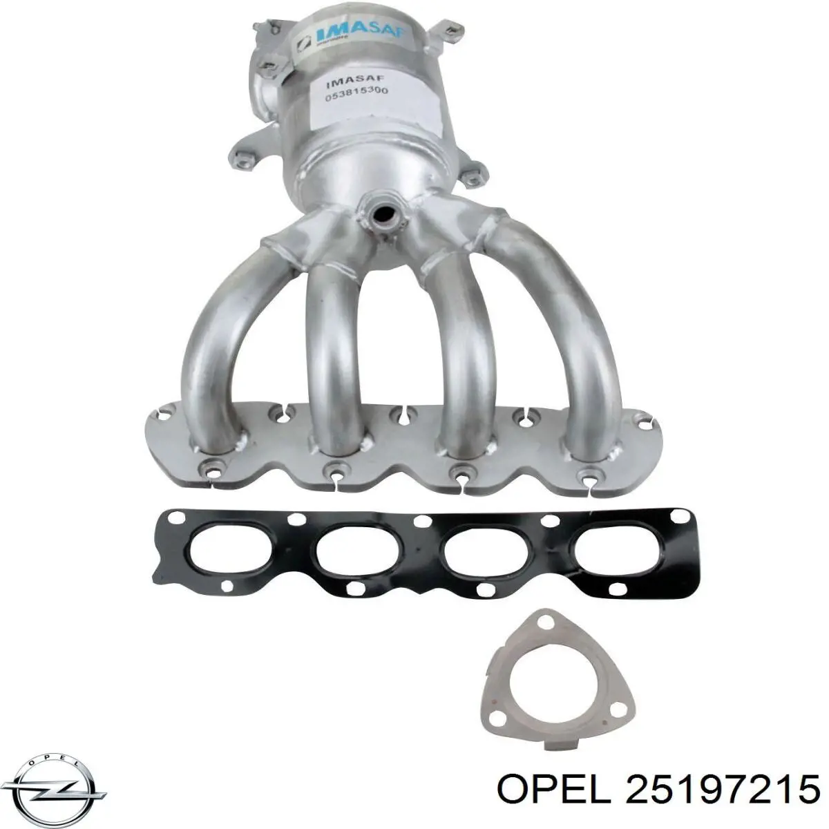 Система випуску газів двигуна Opel 850679 ціна, від 181.38 USD