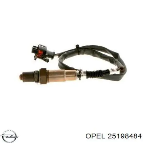 Купити 25198484 Opel Лямбда-зонд, датчик кисню після каталізатора, правий