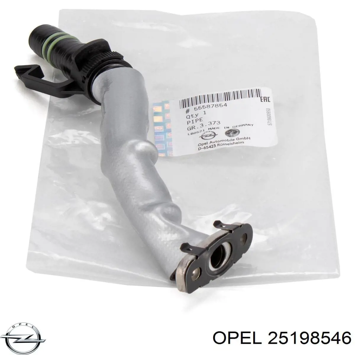 Подача масляна труба Opel 860445