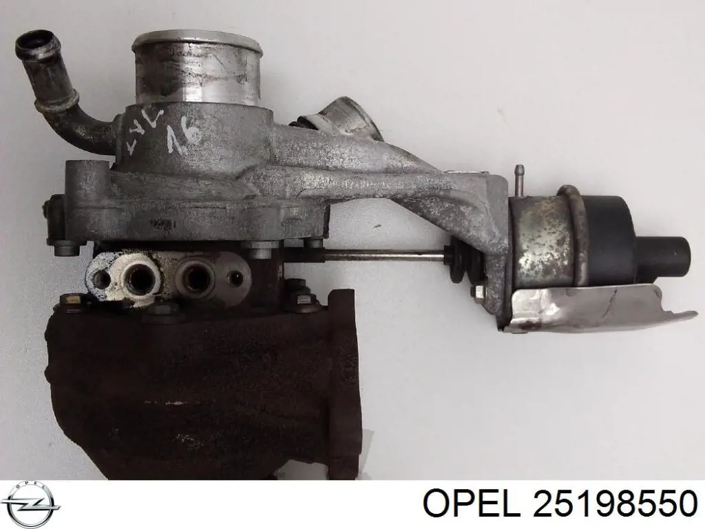 25198550 Opel турбіна