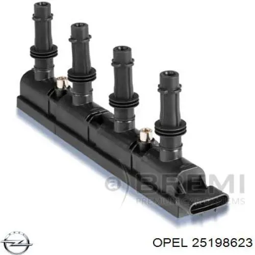 Купити 25198623 Opel Котушка запалювання