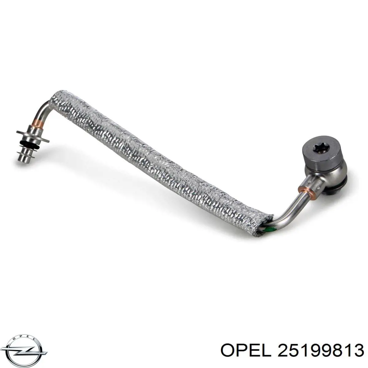 Купити 25199813 Opel Штуцер шланга охолодження турбіни
