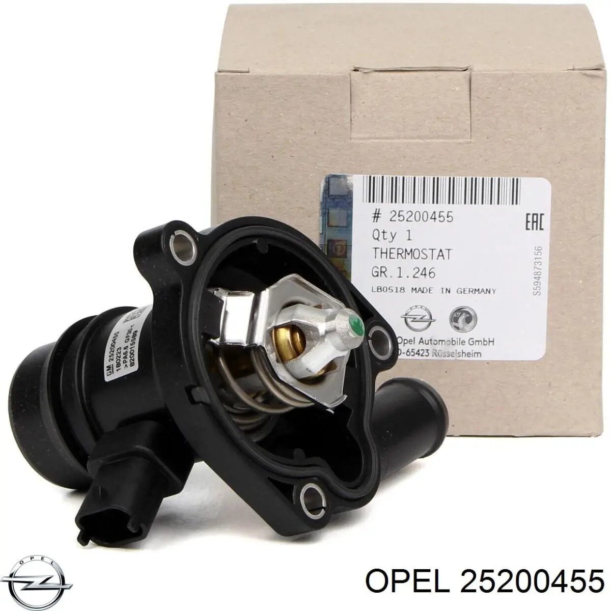Автомобільний термостат Opel 25200455 ціна, від 30.77 USD