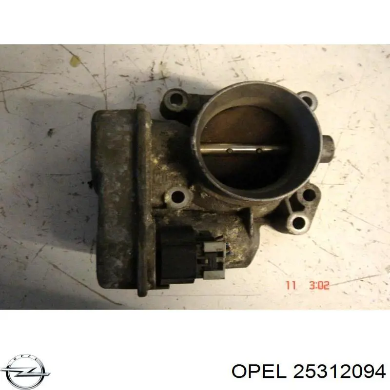 Купити 25312094 Opel Дросільна заслінка