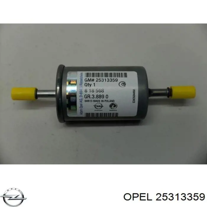 25313359 Opel фільтр паливний