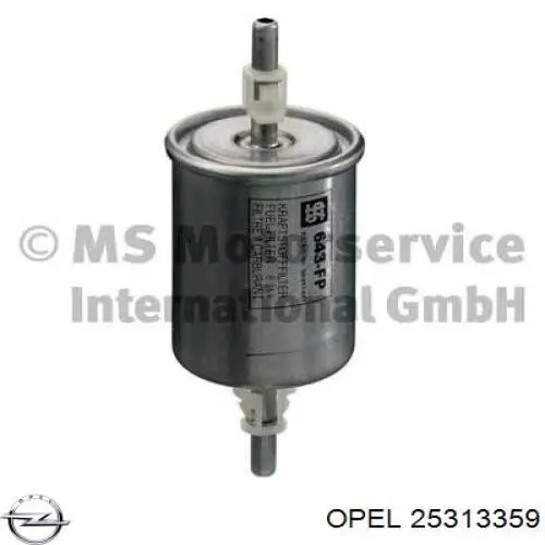 Купити 25313359 Opel Фільтр-відстійник палива грубої очистки