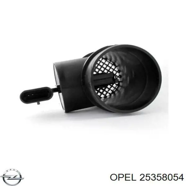 25358054 Opel датчик потоку (витрати повітря, витратомір MAF - (Mass Airflow))