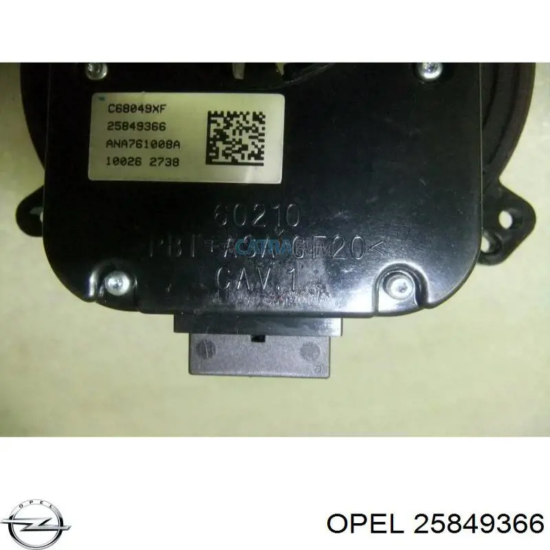25849366 Opel Датчик керма