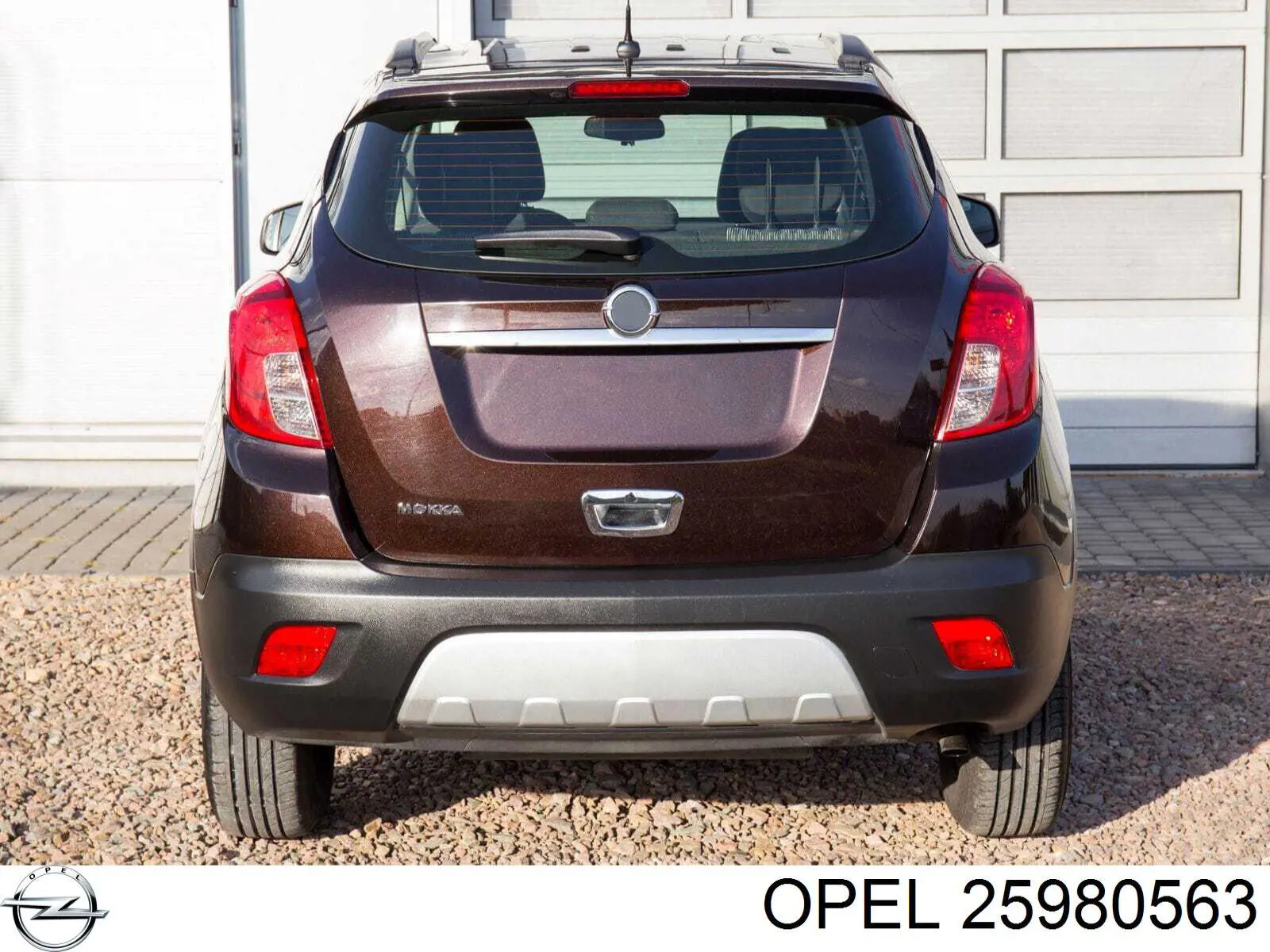 Спойлер заднього бампера Opel 25980563 ціна, від 75.30 USD