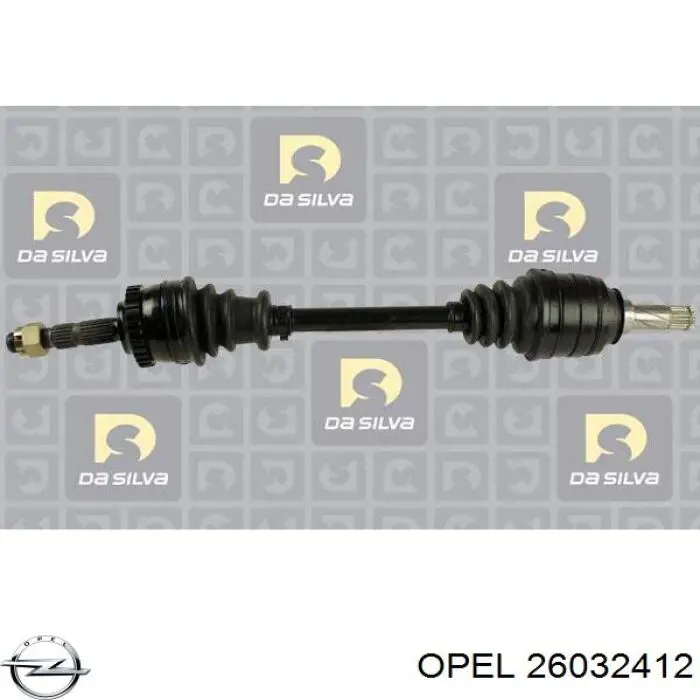 Привід передній лівий Opel 374366 ціна, від 17.90 USD