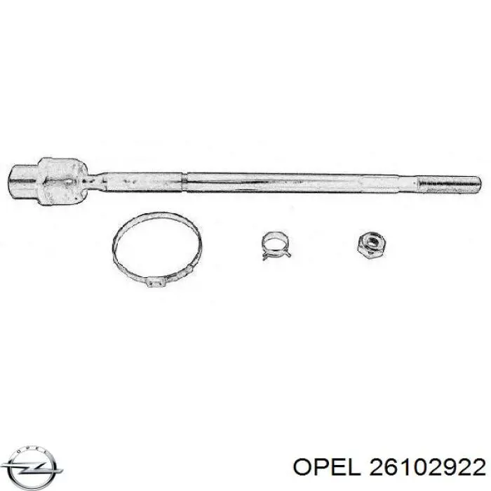Купити 26102922 Opel Тяга рульова поздовжня