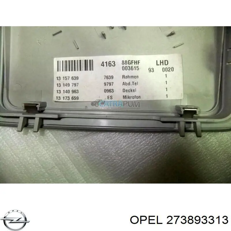  Opel 273893313 ціна, від 5.07 USD