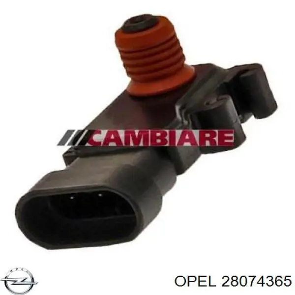 MAP сенсор Opel 28074365 ціна, від 12.61 USD