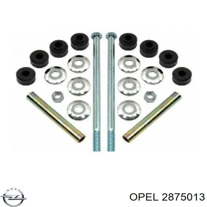2875013 Opel Втулка стійки переднього стабілізатора