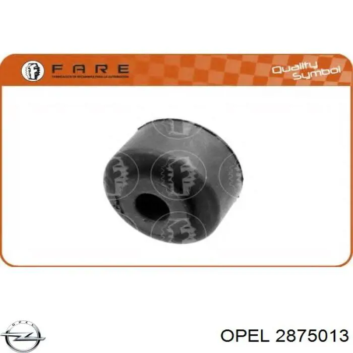 Втулка стійки переднього стабілізатора Opel 2875013 ціна, від 0.56 USD