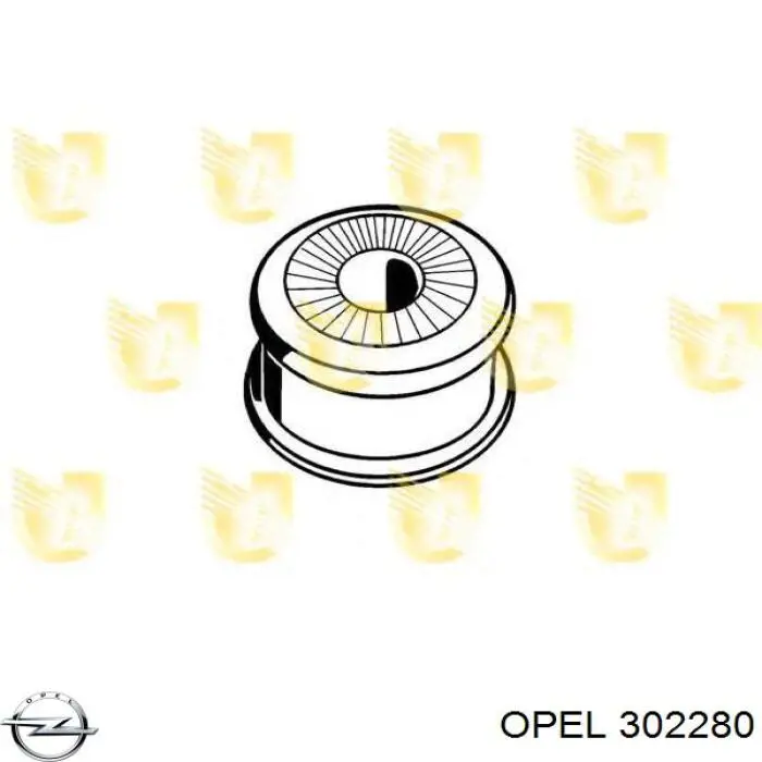 Сайлентблок передній балки/підрамника 302280 Opel