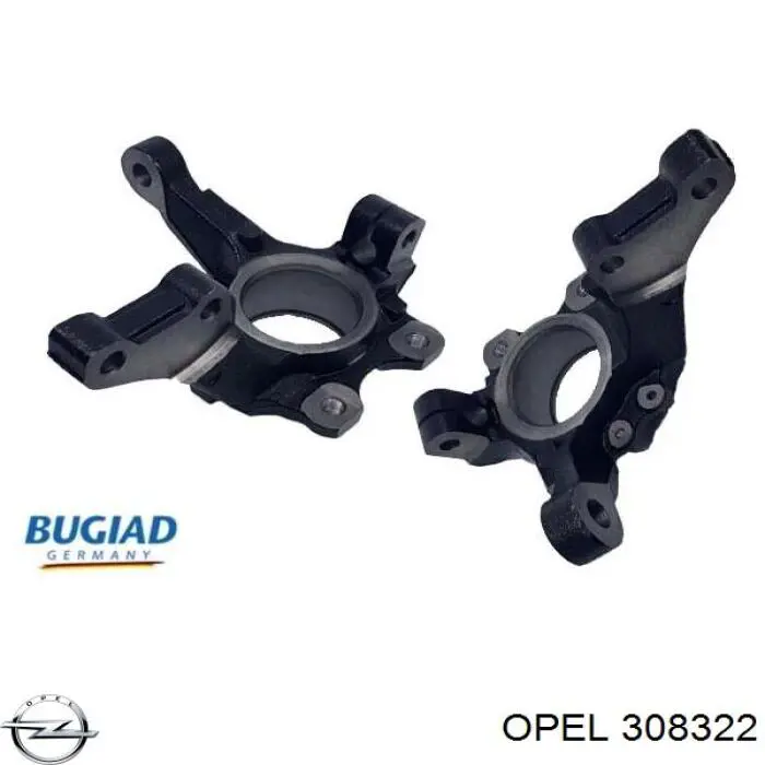 Купити 308322 Opel Кулак поворотний передній правий