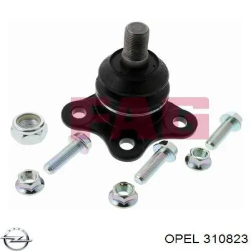Кульова опора, верхня Opel 310823 ціна, від 15.01 USD
