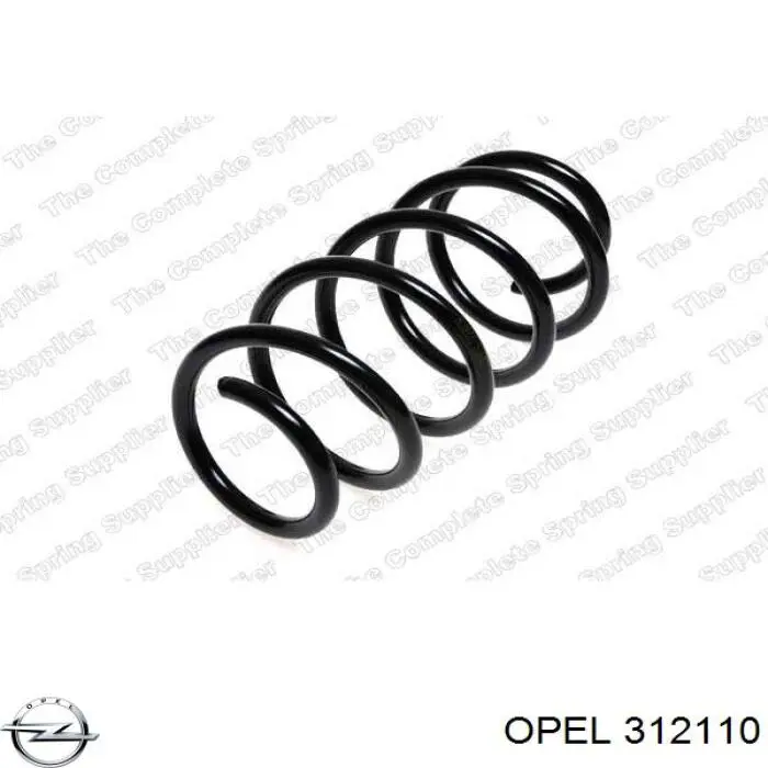312110 Opel пружина передня
