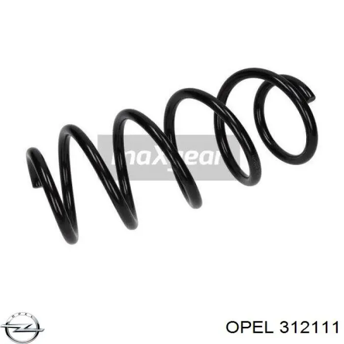 312111 Opel пружина передня