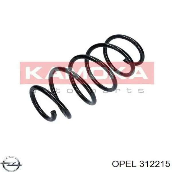 312215 Opel пружина передня