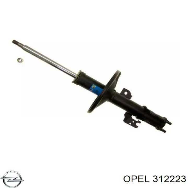 312223 Opel Проставка (гумове кільце) пружини передньої, верхня