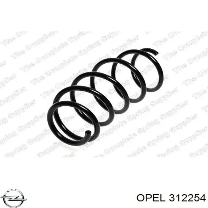 Пружина передня Opel 312254 ціна, від 32.56 USD