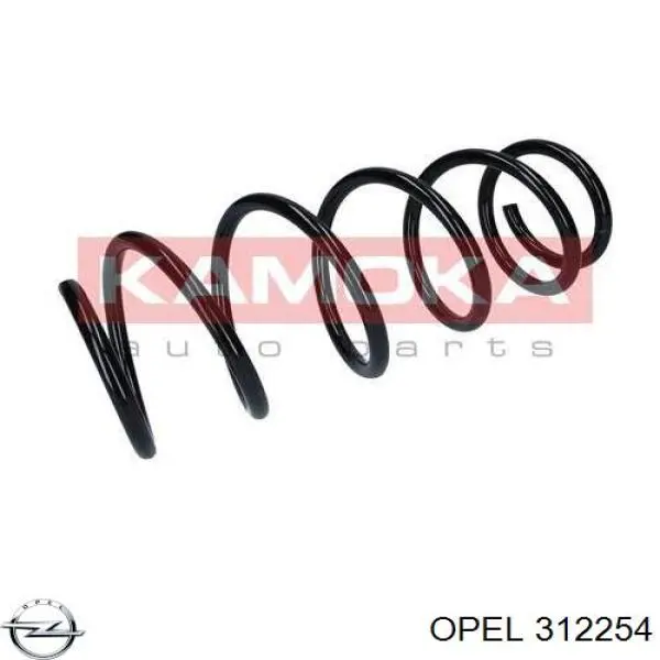 312254 Opel пружина передня