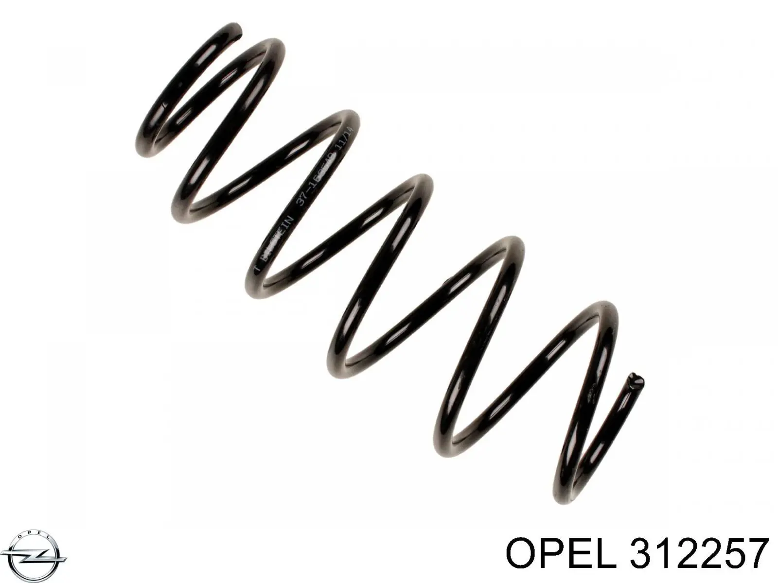 Пружина передня Opel 312257 ціна, від 35.81 USD