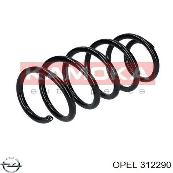 312290 Opel пружина передня