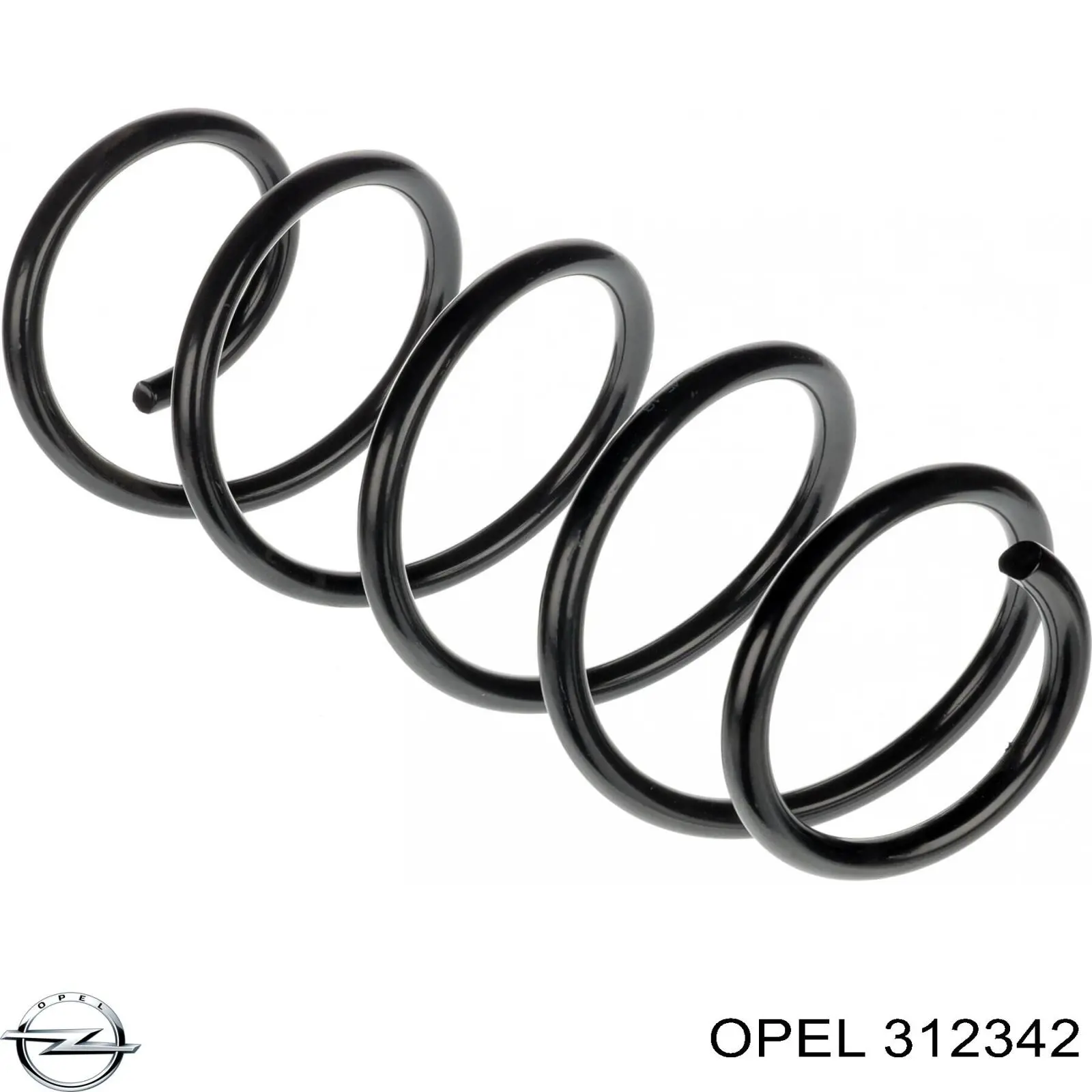 312342 Opel Пружина амортизатора передняя