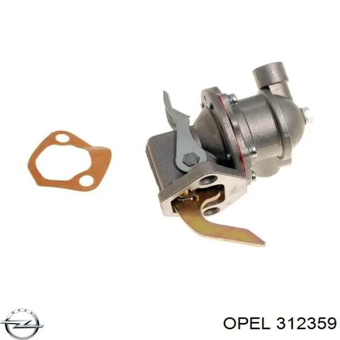 312359 Opel пружина передня
