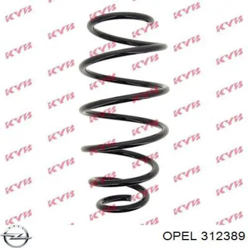 Пружина передня Opel 312389 ціна, від 39.59 USD
