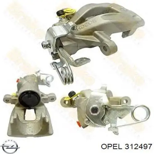 312497 Opel пружина передня
