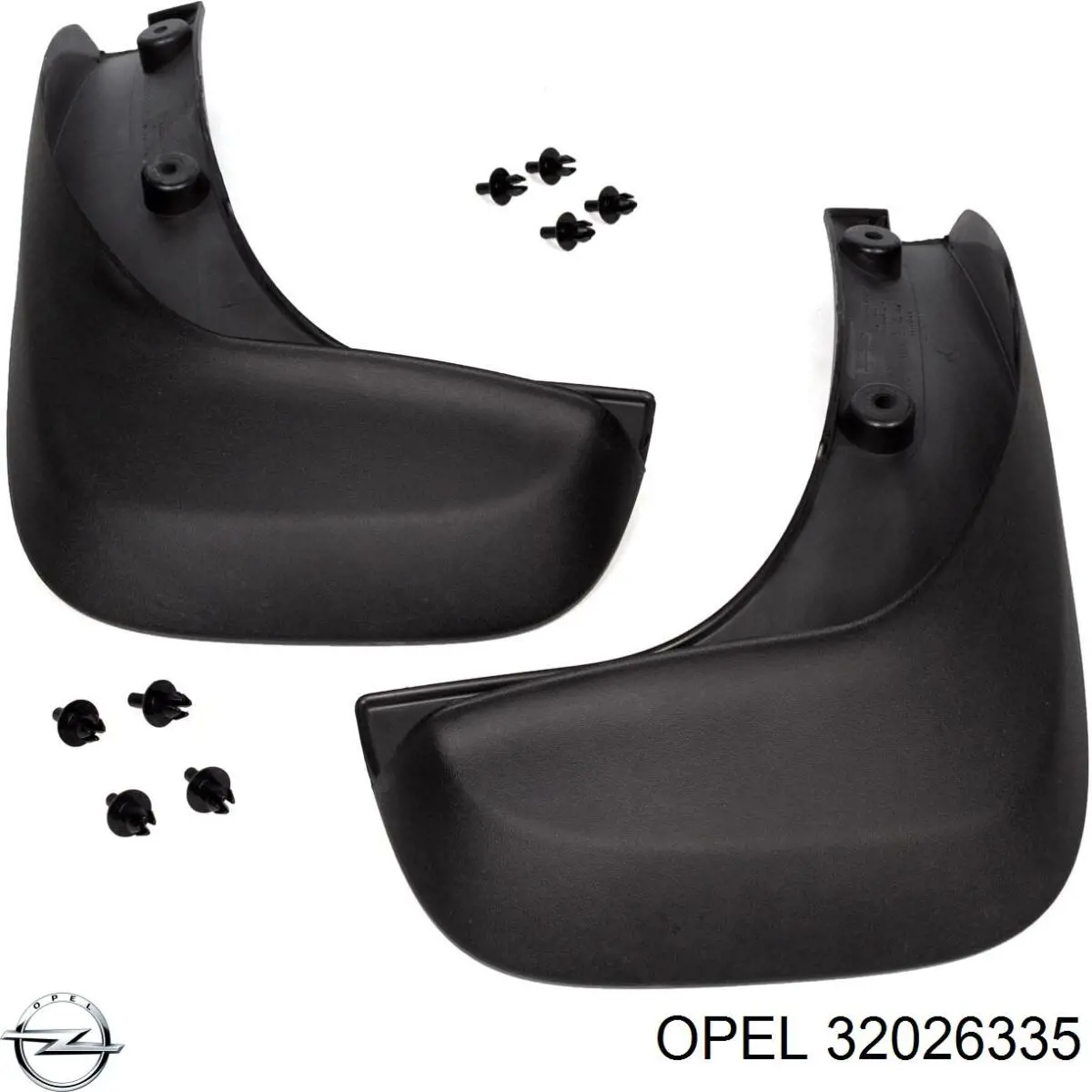 Купити 32026335 Opel Бризковики передніх коліс